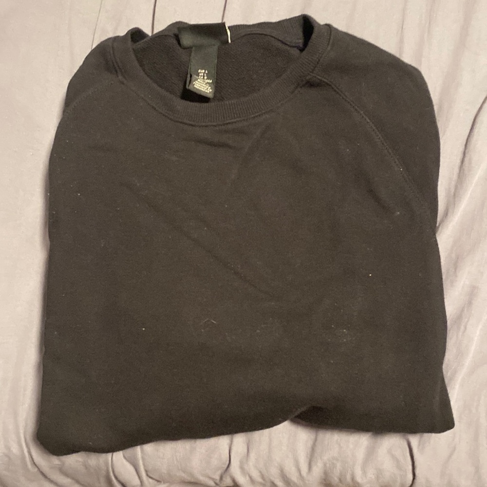 brand new h and m crew neck  black
